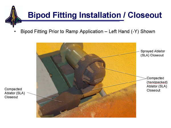 Right main landing gear tire