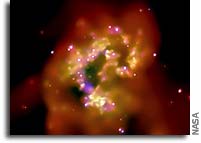 NASA’s Chandra Locates Mother Lode of Planetary Ore in Colliding Galaxies