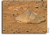 Spirit Drives to a Rock Called ‘Adirondack’ for Close Inspection