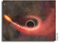 Black Hole Discovered Tearing a Star Apart