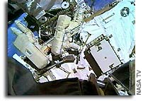 Space Station Crew Restores Power to Gyroscope