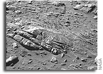 NASA’s Spirit Rover Adds Clues About History of Rocks in Martian Hills