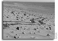 NASA’s Mars Rovers Spot Water-Clue Mineral, Frost, Clouds