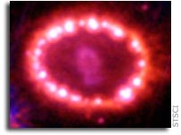 Fading Supernova is Producing a Spectaular New Light Show