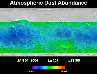 Orbit 23195dust map