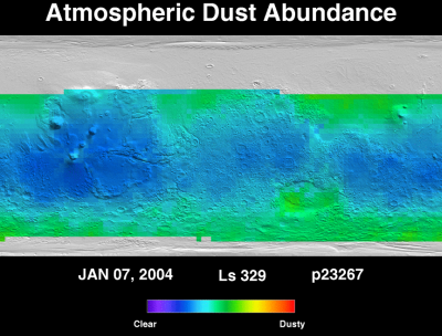 Orbit 23267dust map