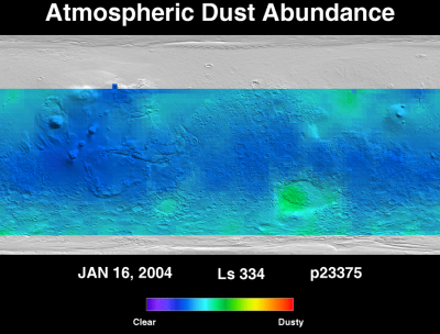 Orbit 23375dust map