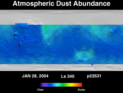 Orbit 23531dust map