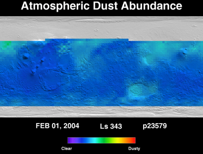 Orbit 23579dust map