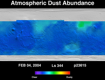 Orbit 23615dust map