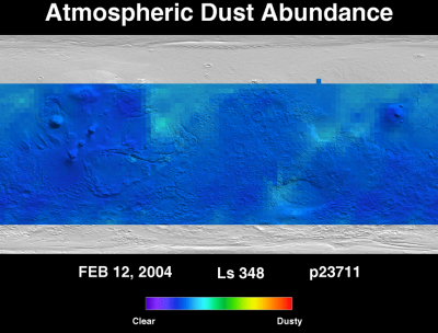 Orbit 23711dust map