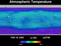 Orbit 23795atmospheric temperature map