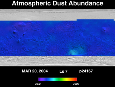 Orbit 24167dust map