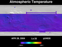 Orbit 24635atmospheric temperature map