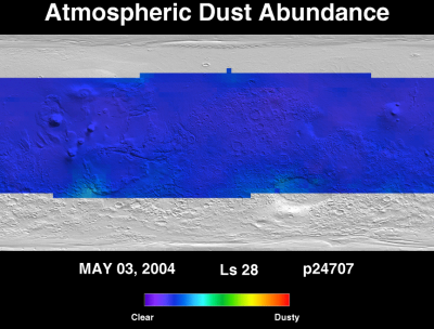 Orbit 24707dust map