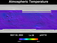 Orbit 24719atmospheric temperature map