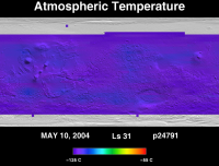 Orbit 24791atmospheric temperature map