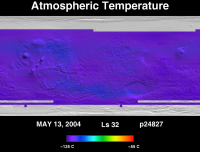 Orbit 24827atmospheric temperature map