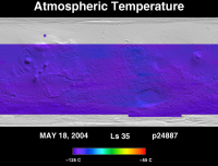 Orbit 24887atmospheric temperature map