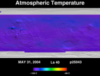 Orbit 25043atmospheric temperature map
