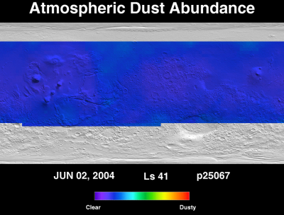 Orbit 25067dust map