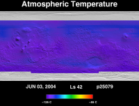 Orbit 25079atmospheric temperature map