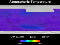 Orbit 25127atmospheric temperature map