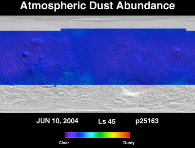 Orbit 25163dust map