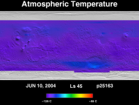 Orbit 25163atmospheric temperature map