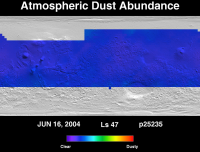 Orbit 25235dust map