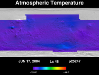 Orbit 25247atmospheric temperature map