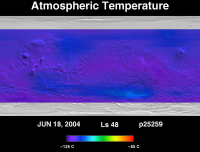 Orbit 25259atmospheric temperature map