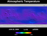 Orbit 25355atmospheric temperature map