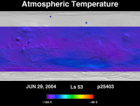 Orbit 25403atmospheric temperature map