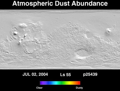 Orbit 25439dust map