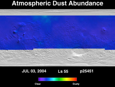 Orbit 25451dust map
