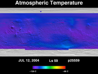 Orbit 25559atmospheric temperature map