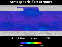 Orbit 25715atmospheric temperature map