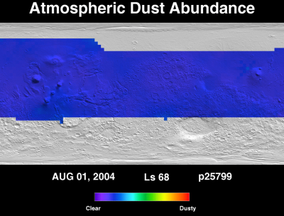 Orbit 25799dust map