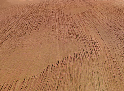 Yardangs on Mars