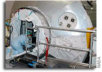 NASA Seals ISS Raffaello Logistics Module