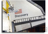 NASA to Move Space Shuttle Discovery to Vehicle Assembly Building