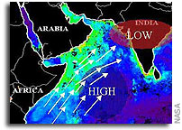 NASA Study Finds Snow Melt Causes Large Ocean Plant Blooms