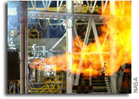 USAF-NASA Technology Demonstrator Engine for Future Launch Vehicles Successfully Fired During Initial Full Duration Test