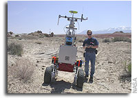 NASA to Show Intelligent Space Robots in Action at Ames Marscape