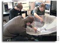 Students wait to launch their dream baby