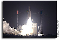 Ariane 5 completes another successful year of launches with an on-target dual-satellite mission