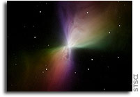 Hubble Captures Scattered Light From the Boomerang Nebula
