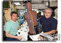 News from a space phantom