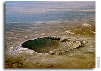 Scientists solve mystery of Meteor Crater’s missing melted rocks